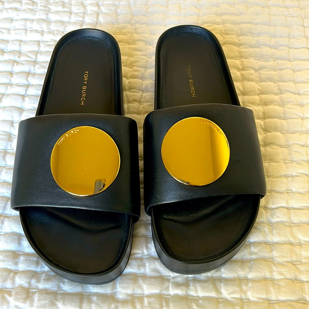 NWOT TORY Burch Patos Slides